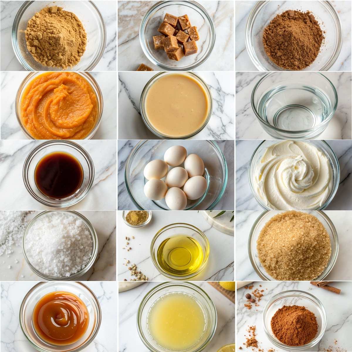 Easy Pumpkin Better Than Sex Cake 10 Pumpkin cake and topping ingredients including pumpkin puree brown sugar eggs caramel sauce sweetened condensed milk Cool Whip and Heath toffee bits