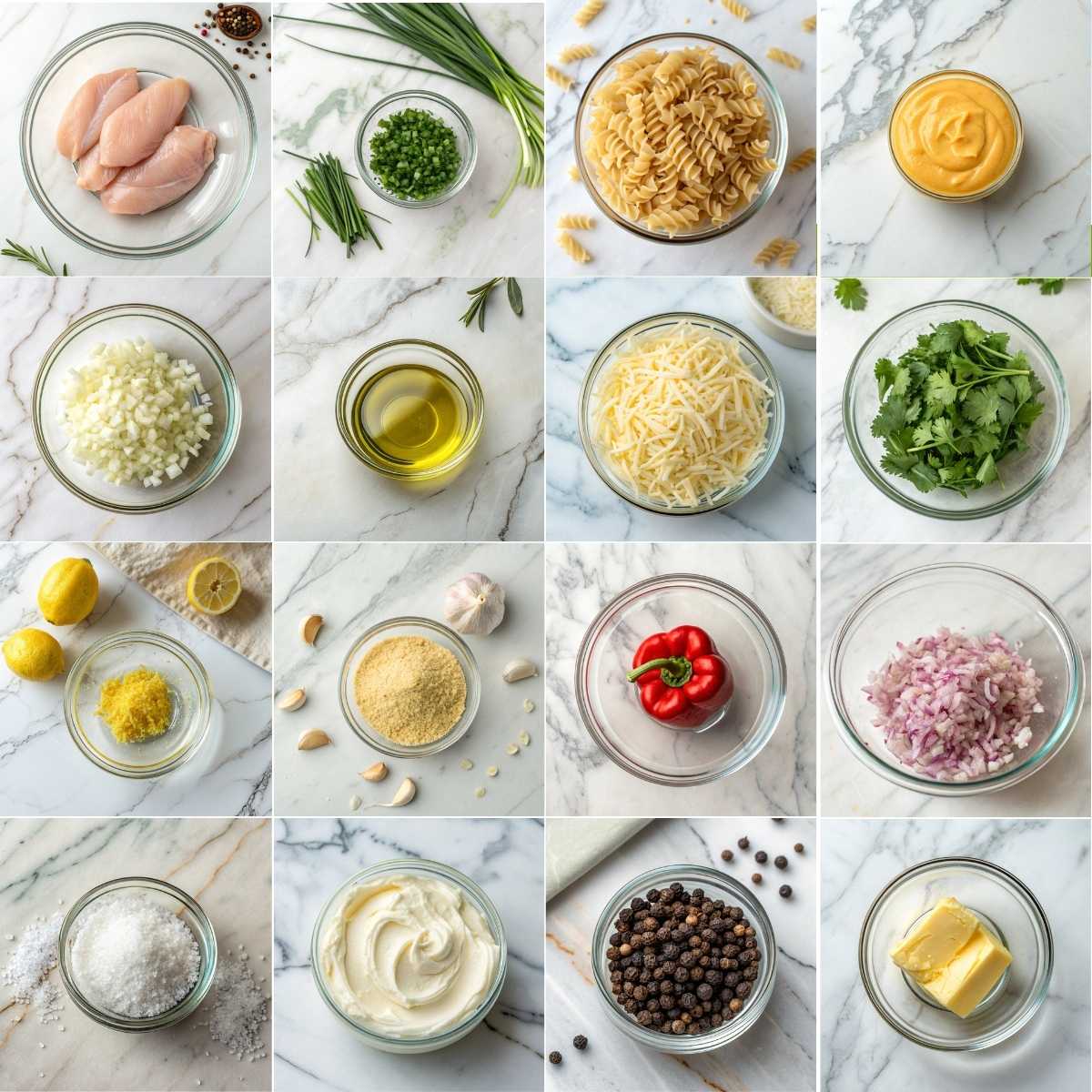 Easy Cowboy Butter Chicken Pasta 10 Ingredients for easy cowboy butter chicken pasta with chicken breasts, linguine, garlic butter, cream, lemon and herbs