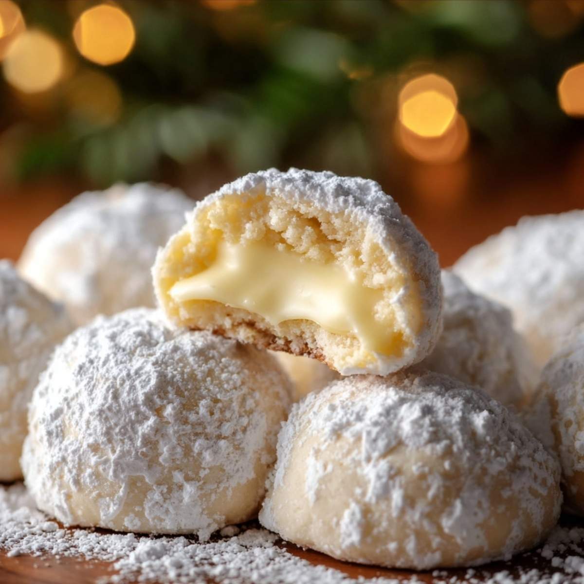 Easy Lemon Cream Snowball Cookies 9 easy Lemon Cream Snowball Cookies