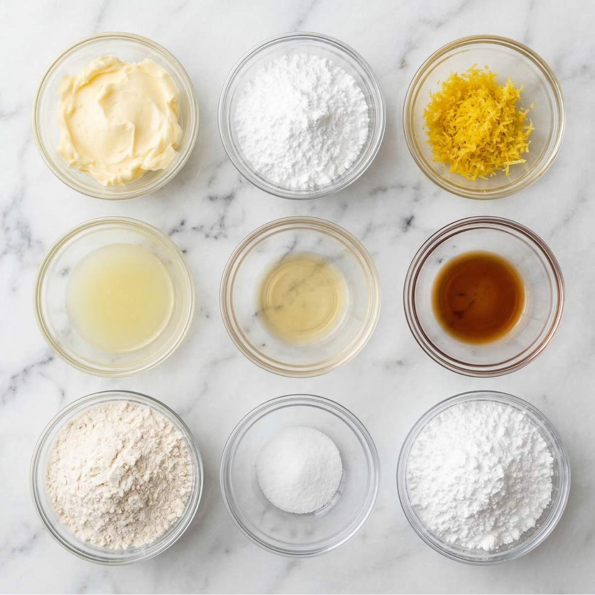 Easy Lemon Cream Snowball Cookies 10 Lemon Cream Snowball Cookies Ingredients