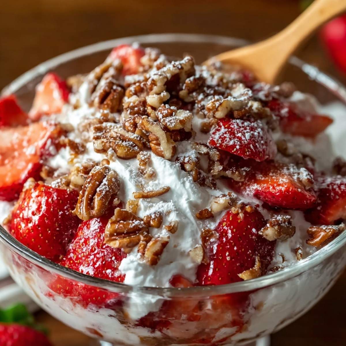 Easy Strawberry Crackle Salad 9 strawberry crackle salad- Easy Strawberry Crackle Salad